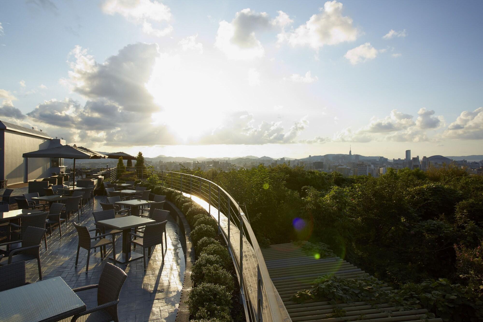 Agora Fukuoka Hilltop Hotel y Spa Exterior foto